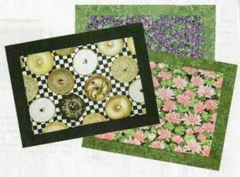 Learn to Sew 2–Easy Mitered Placemats