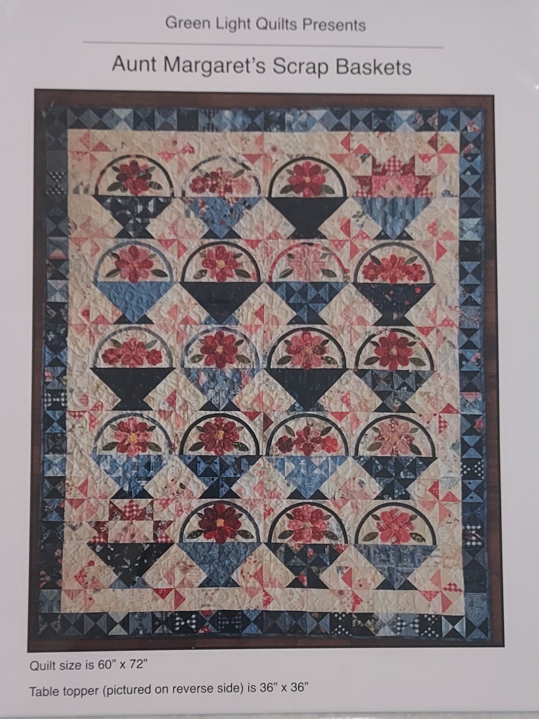 Aunt Margaret's Scrap Baskets