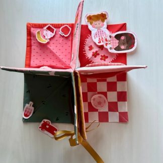 Hello Spring Dollhouse Book