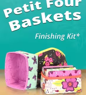 Petit Four Baskets finishing kit