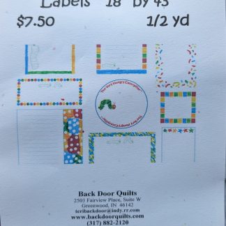 Very Hungry Caterpillar Labels