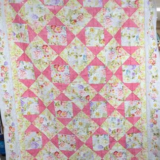 Large Fabric Cafe quilt top