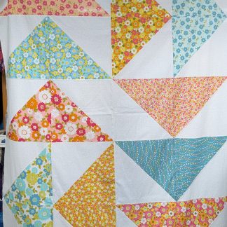 Lazy Goose quilt top