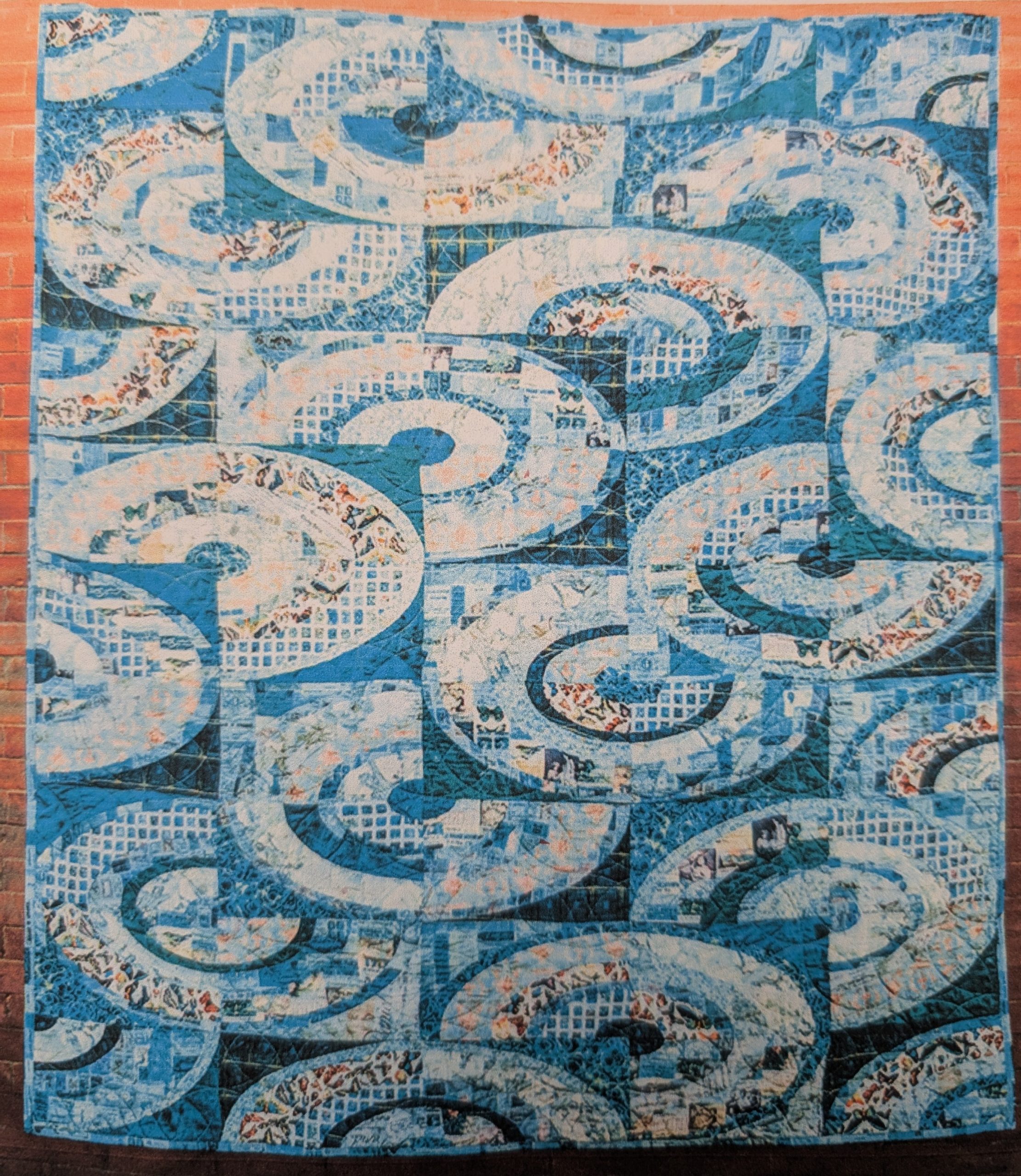 Ripples Digital Quilt Top